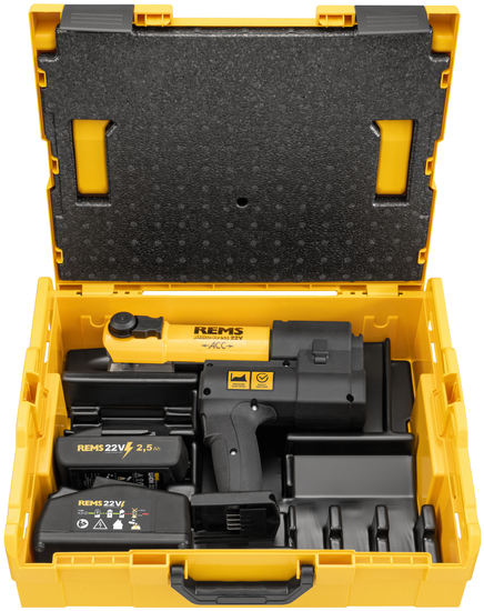 Zdjęcie 3 - REMS zaciskarka prasa Akku-Press 22V ACC Basic-Pack 576011 L-BOXX + TH16, TH20, TH25