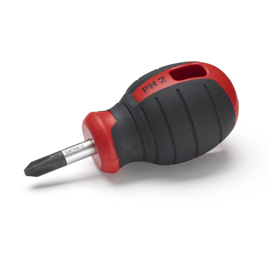 Zdjęcie 2 - Wkrętak krótki Phillips PH 2 x 25 Hultafors 444125