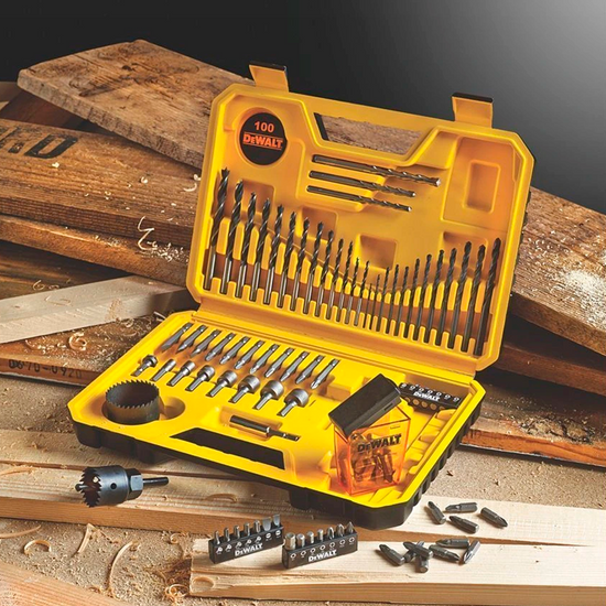 Zdjęcie 3 - ZESTAW WIERTŁA BITY 100 SZT DEWALT DT71563 WALIZKA