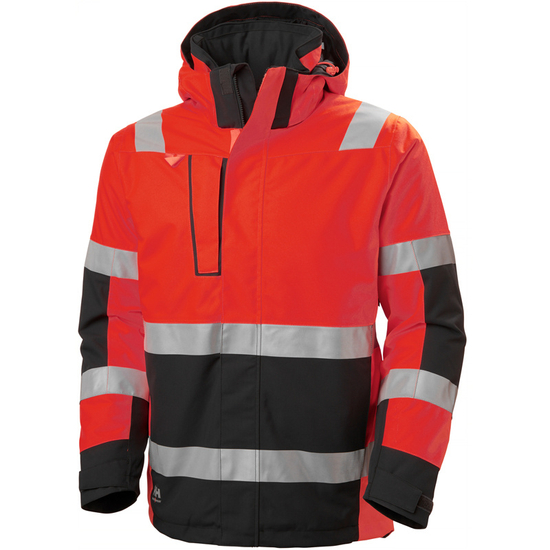 Zdjęcie 1 - Kurtka zimowa odblaskowa Helly Hansen 71392_169 Parka Alna 2.0 kolor czerwony