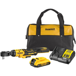 Nawigacja zdjęcie 1 - Grzechotka akumulatorowa DeWalt DCF512D1 ½” 95Nm 18V XR 1x2Ah