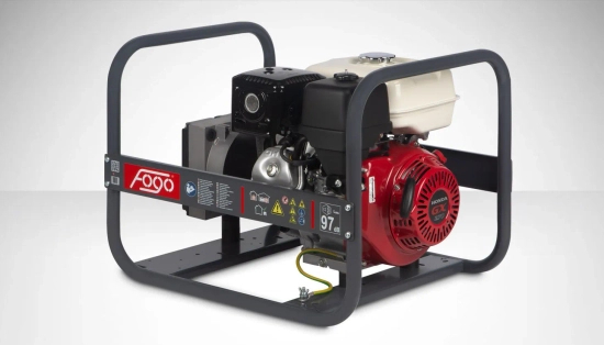 Zdjęcie 2 - Agregat prądotwórczy benzynowy 1-fazowy z AVR 4,2 kW z silnikiem Honda FOGO FH5001R