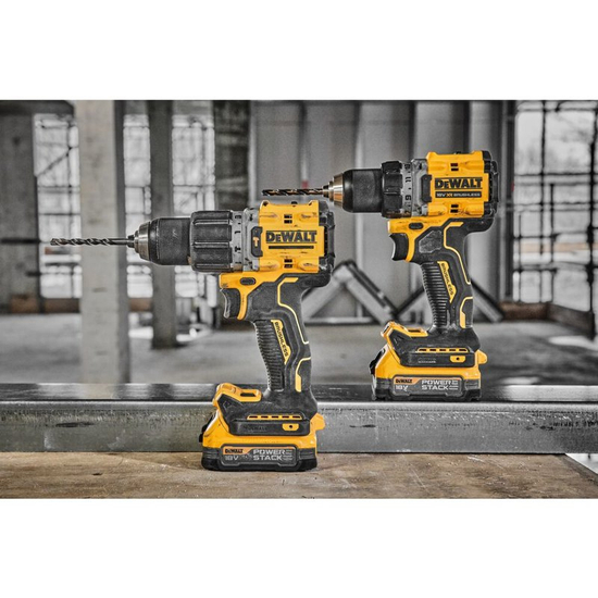 Zdjęcie 9 - Wiertarko-wkrętarka akumulatorowa DeWalt DCD800E2T 90Nm 18V XR Powerstack 2x1.7Ah