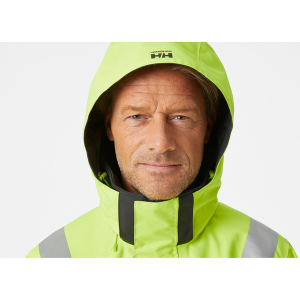 Zdjęcie 5 - Kombinezon odblaskowy Helly Hansen 71695_369 ALNA 2.0 HI VIS WATERPROOF SHELL SUIT kolor żółty