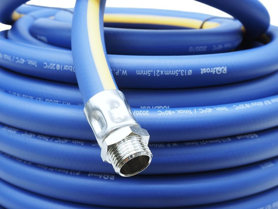 Zdjęcie 3 - Wąż prosty hybrydowy 25m RQfrost PVR 13,5x21,5mm z szybkozłączem