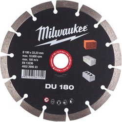 Tarcza diamentowa DU 180 x 22,2 mm 4932399523 Milwaukee