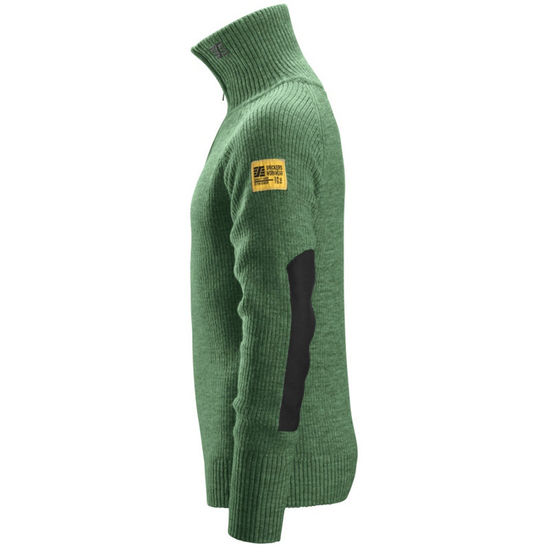 Zdjęcie 3 - 2905 Pulower wełniany, krótki suwak Snickers Workwear