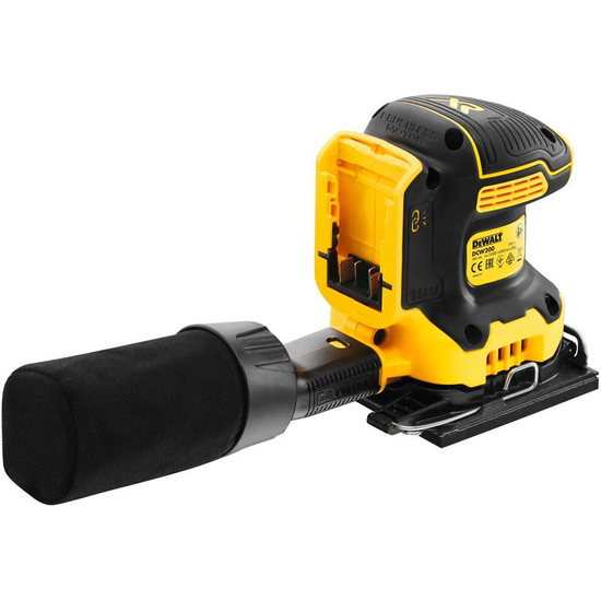 Zdjęcie 2 - Szlifierka oscylacyjna akumulatorowa DeWalt DCW200N ¼” 18V XR