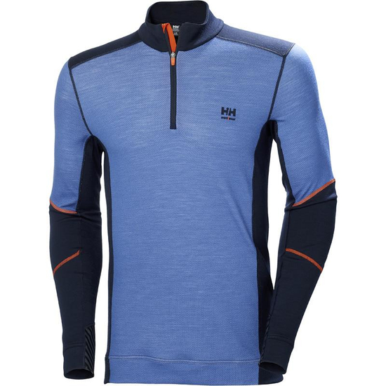 Zdjęcie 1 - Koszulka termoaktywna Helly Hansen 75107_595 HH LIFA Merino kolor granatowy