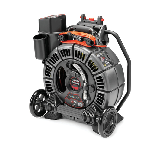 Zdjęcie 2 - Kamery SeeSnake® MAX™ RM200A z monitorem CS6x, 1 akumulatorem 4.0 18 V, 1 ładowarką i 1 zasilaczem 