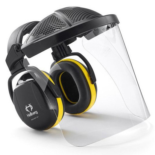 Zdjęcie 1 - Nauszniki zestaw SECURE 2H poliwęglanowa HELLBERG 44102-001