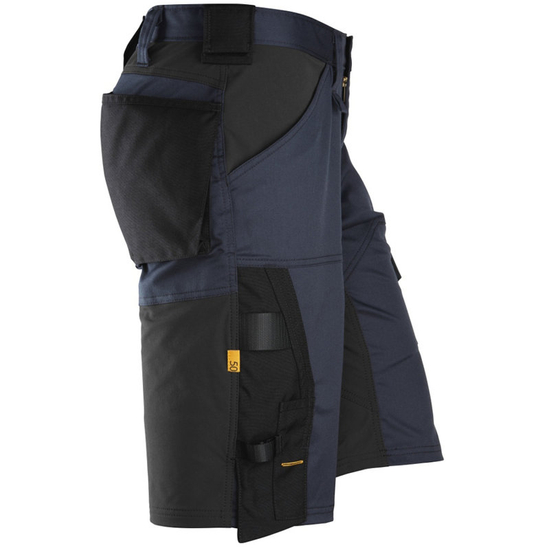 Zdjęcie 2 - 6153 Spodnie Krótkie Stretch luźne Snickers Workwear granatowe