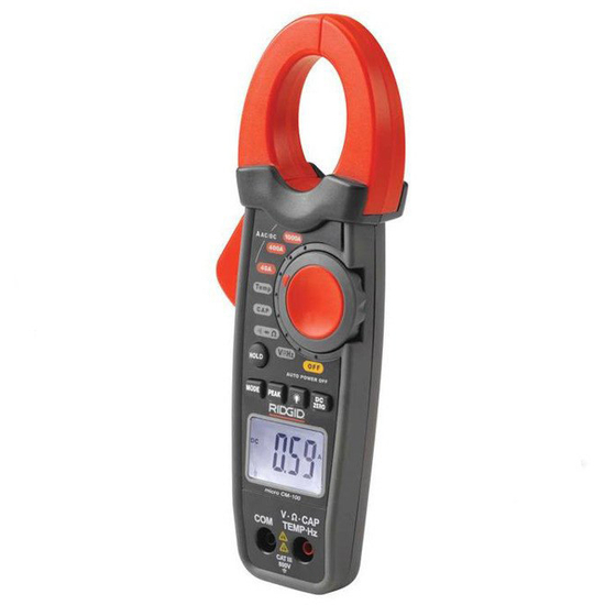 Zdjęcie 1 - Cyfrowy miernik cęgowy micro CM-100 RIDGID