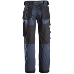 Nawigacja zdjęcie 4 - 6351 Spodnie stretch AllroundWork+ luźno dopasowane Snickers Workwear granatowe