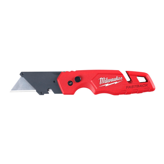 Zdjęcie 2 - Nóż Fastback z przechowywanym ostrzem Milwaukee 4932471358