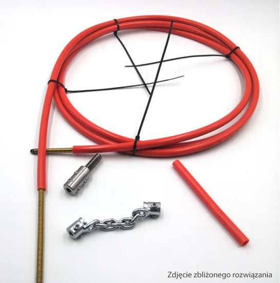 Zdjęcie 4 - cordFLEX® 8-05 - Lekki, wysokoobrotowy przepychacz do frezowania i mechanicznego czyszczenia kanalizacji.