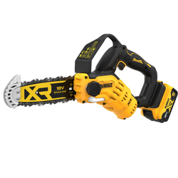 Nawigacja zdjęcie 3 - Akumulatorowa mini piła łańcuchowa do gałęzi 20cm DeWALT DCMPS520P1-QW 1x5Ah + Torba + Gogle ochronne