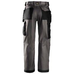Nawigacja zdjęcie 2 - 3212 Spodnie DuraTwill™ z workami kieszeniowymi (kolor: czarny stłumiony-czarny) Snickers Workwear
