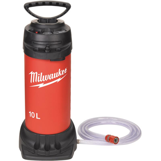 Zdjęcie 1 - Metalowy zbiornik na wodę, hydronetka do wiertnicy 10 l Milwaukee [4932399726]