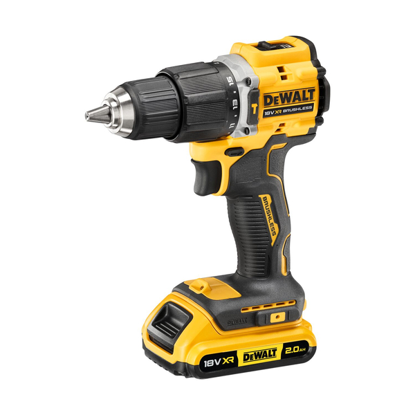 Zdjęcie 2 - Wiertarko-wkrętarka akumulatorowa "100 lat" DeWalt DCD100YD2T 68Nm 18V XR 2x2.0Ah