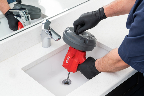 Zdjęcie 5 - Przepychacz ręczny bębnowy do odpływów RIDGID EZ SPIN™