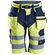 Nawigacja zdjęcie 1 - 6933 Spodnie Krótkie Odblaskowe FlexiWork+ z workami kieszeniowymi, EN 20471/1 Snickers Workwear