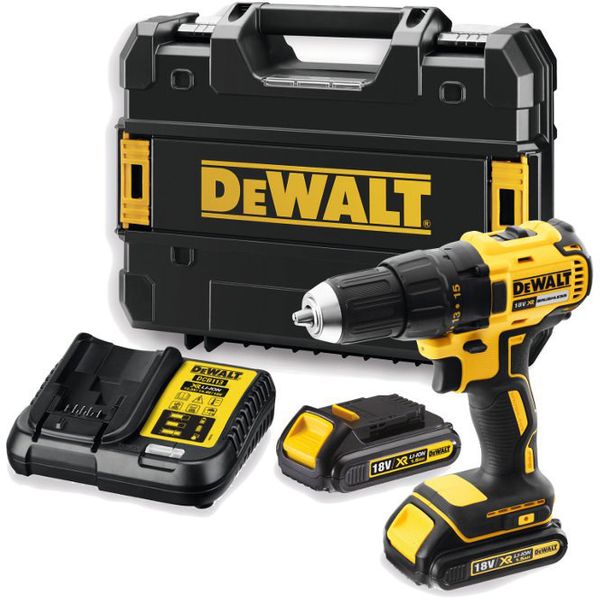 Zdjęcie 1 - Wiertarko-wkrętarka akumulatorowa DeWalt DCD777S2T 65Nm 18V XR 2x1.5Ah