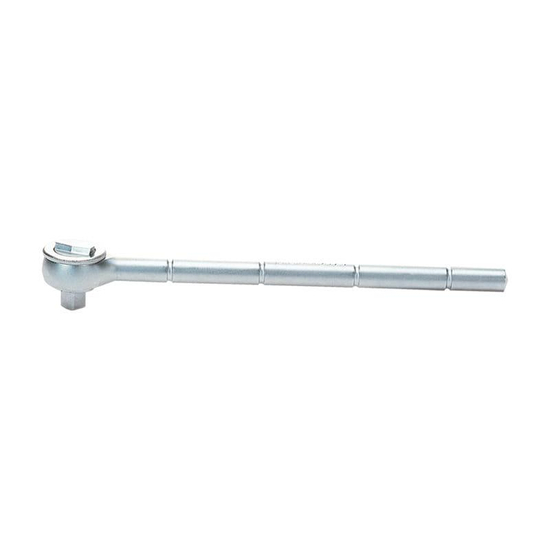 Zdjęcie 1 - GRZECHOTKA 1/2" 45 ZĘBÓW 300mm UCHWYT DO PRZEDŁUŻKI 4121 4725-12BR King Tony