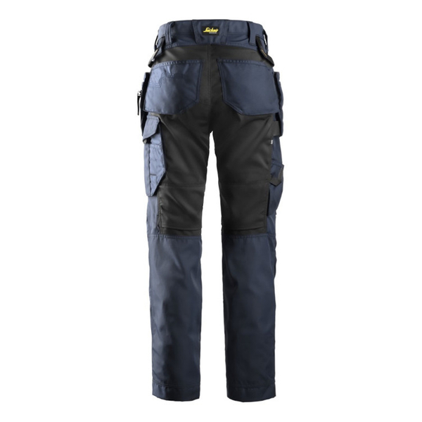 Zdjęcie 2 - 6701 Spodnie AllroundWork+ z workami kieszeniowymi - damskie kolor granatowo-czarny Snickers Workwear