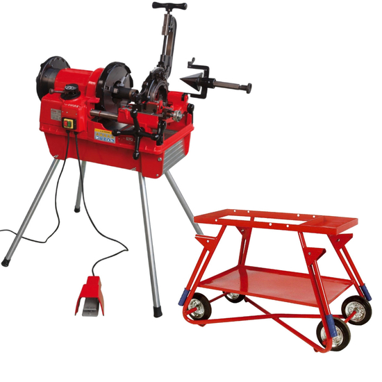 Zdjęcie 1 - Virax Gwintownica do 4" + Wózek składany