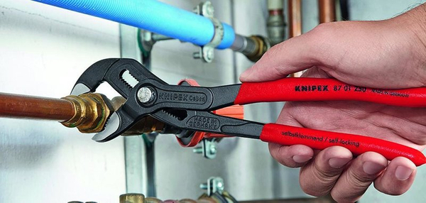 Zdjęcie 16 - KNIPEX Cobra 87 01 250 Szczypce nastawne do rur nowej generacji