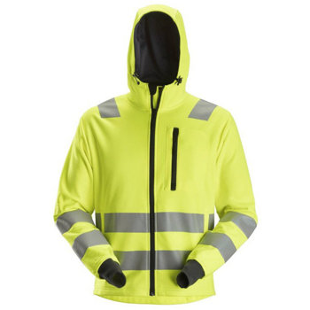 8039  Bluza Odblaskowa AllroundWork z kapturem, EN 20471/2/3 kolor żółty Snickers Workwear