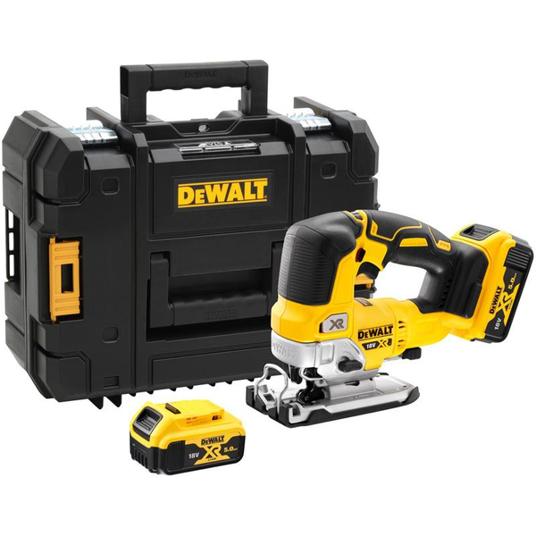 Zdjęcie 1 - Wyrzynarka akumulatorowa DeWalt DCS334P2 18V XR 2x5Ah