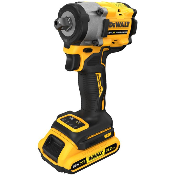 Zdjęcie 2 - Klucz udarowy akumulatorowy DeWalt DCF922D2T ½” 406Nm 18V XR 2x2Ah