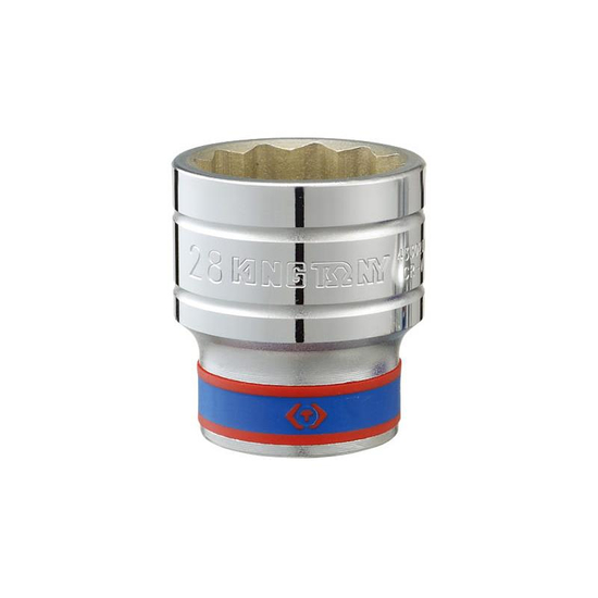 Zdjęcie 1 - NASADKA KRÓTKA 1/2" 15mm x 38mm 12-kąt. Cr-v 433015MR King Tony