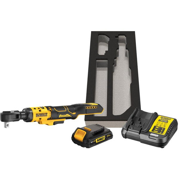 Zdjęcie 1 - Grzechotka akumulatorowa DeWalt DCF512D1G ½” 95Nm 18V XR 1x2Ah