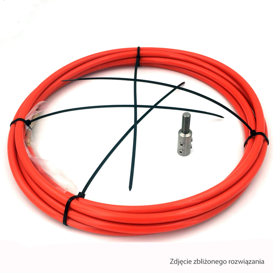 Zdjęcie 7 - cordFLEX® 8-10 - Lekki, wysokoobrotowy przepychacz do frezowania i mechanicznego czyszczenia kanalizacji.