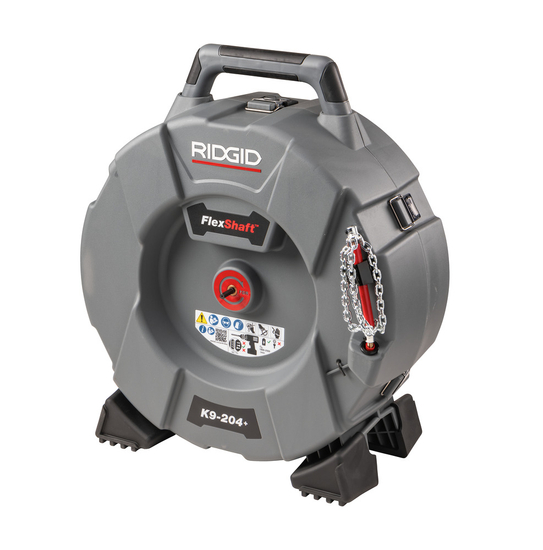 Zdjęcie 5 - Maszyna do dokładnego czyszczenia odpływów K9-204+ FlexShaft RIDGID + Przewód DeadCore