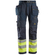 Nawigacja zdjęcie 1 - 6931 Odblaskowe spodnie robocze FlexiWork+ z workami kieszeniowymi, EN 20471/1 Snickers Workwear