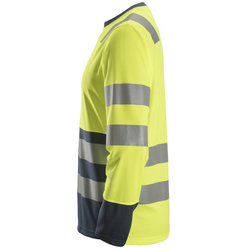 Nawigacja zdjęcie 3 - 2433 T-shirt Odblaskowy AllroundWork – długi rękaw, EN 20471/2 Snickers Workwear