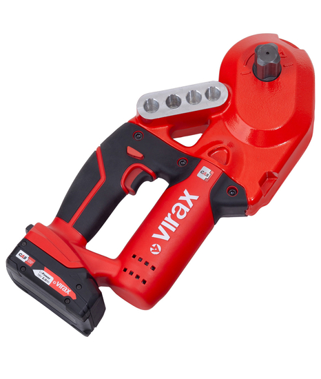 Zdjęcie 3 - Giętarka akumulatorowa 18V Ministem® do plastiku 251781 16-20-26mm + Obcinak VIRAX ZR 35