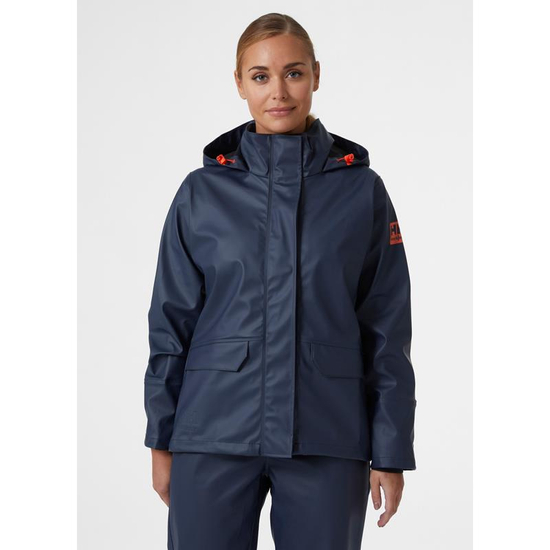 Zdjęcie 6 - Damska kurtka przeciwdeszczowa Helly Hansen 70286_590 Luna kolor granatowy