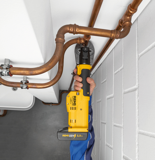 Zdjęcie 6 - Zaciskarka REMS MINI-PRESS S 22 V ACC 578016 + U16-20-25-32