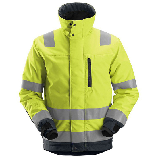 Zdjęcie 1 - 1130 Kurtka Odblaskowa Ocieplana AllroundWork 37.5® (kolor żółty odblaskowy), EN 20471/3 Snickers Workwear