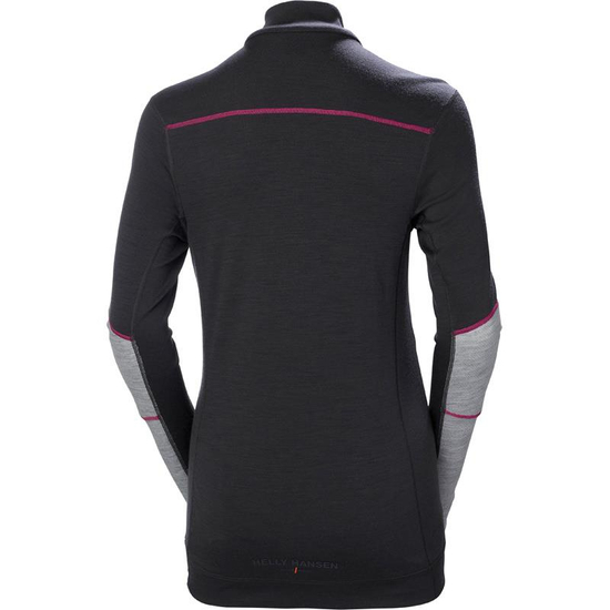 Zdjęcie 2 - Damska koszulka termoaktywna Helly Hansen 75210_959 HH LIFA Merino kolor ciemnoszary