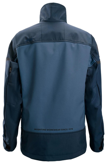 Zdjęcie 2 - 1276 Damska Kurtka softshell stretch AllroundWork Snickers Workwear kolor Navy/Dark Navy