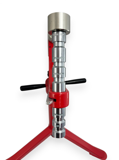Zdjęcie 6 - Stojak rolkowy pod rury, podpórka do rowkarek GTOOLS SPECIAL 1-12" reg. 52-88cm