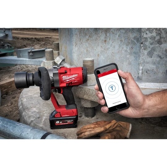 Zdjęcie 3 - Klucz udarowy akumulatorowy Milwaukee M18 ONEFHIWF1-802X 1” 2033Nm 18V 2x8Ah 4933459733