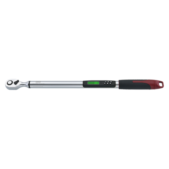 Zdjęcie 1 - Klucz dynamometryczny elektroniczny z pomiarem kąta 1/2" Mighty Seven GTA-417340 17-340 Nm ±2%