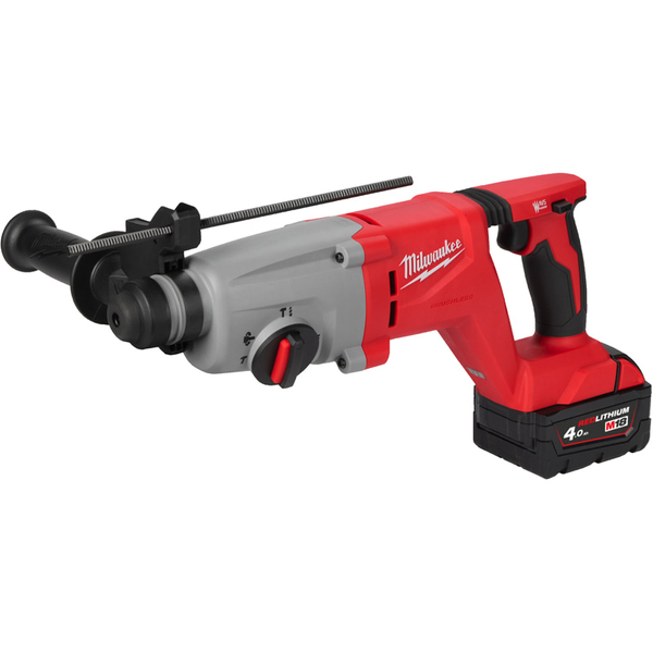 Zdjęcie 3 - Młotowiertarka akumulatorowa Milwaukee M18 BLHACD26-402X SDS-Plus 2.6J 18V 2x4Ah 4933492480